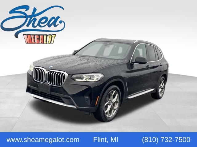 Black 2023 BMW X3 xDrive30i AWD SUV / Crossover All-Wheel Drive 8-Speed Automatic
