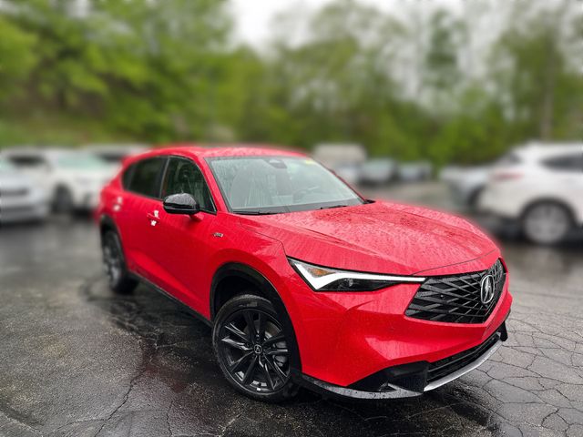 2026 Acura ADX A-Spec Advance Package Red at Spitzer Acura