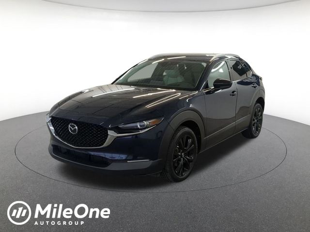 Deep Crystal Blue Mica 2023 Mazda CX-30 2.5 S Turbo Premium AWD SUV / Crossover All-Wheel Drive 6-Speed Automatic