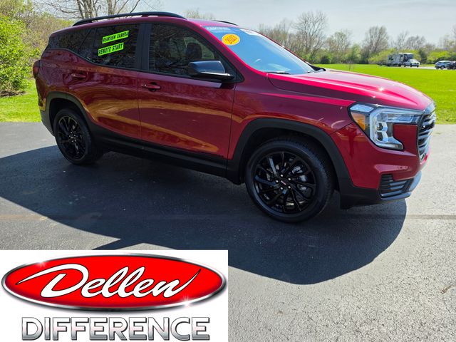 Volcanic Red Tintcoat 2023 GMC Terrain SUV / Crossover Front-Wheel Drive 9-Speed Automatic