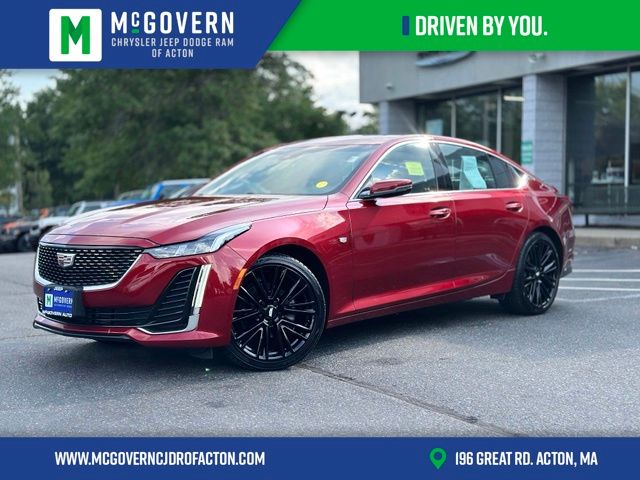 Radiant Red Tintcoat 2024 Cadillac CT5 Sedan All-Wheel Drive Automatic
