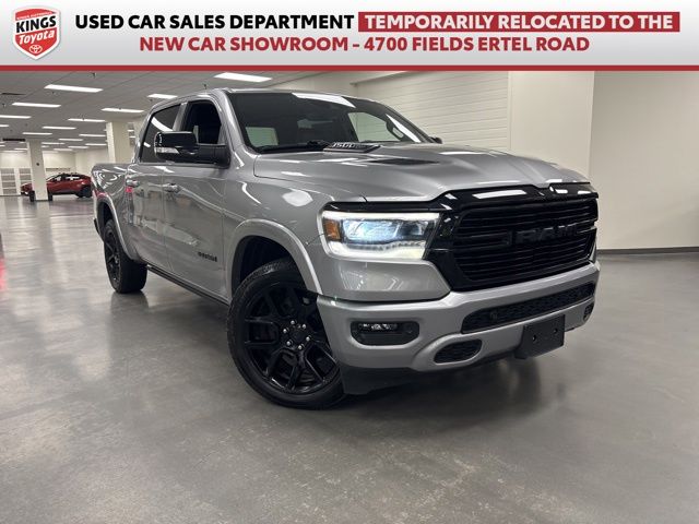 Billet Silver Metallic Clearcoat 2021 RAM 1500 Pickup Truck Four-Wheel Drive 8-Speed Automatic