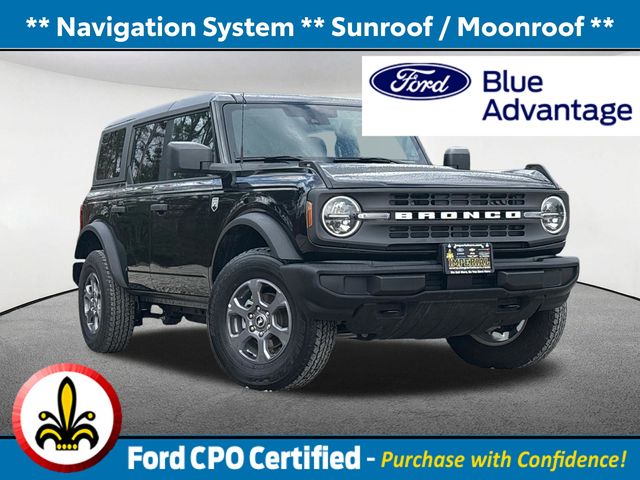 Shadow Black 2025 Ford Bronco Big Bend 4-Door 4WD SUV / Crossover Four-Wheel Drive Automatic