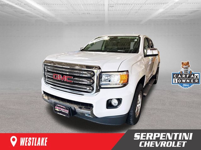 Summit White 2015 GMC Canyon Pickup Truck Four-Wheel Drive 6-Speed Automatic
