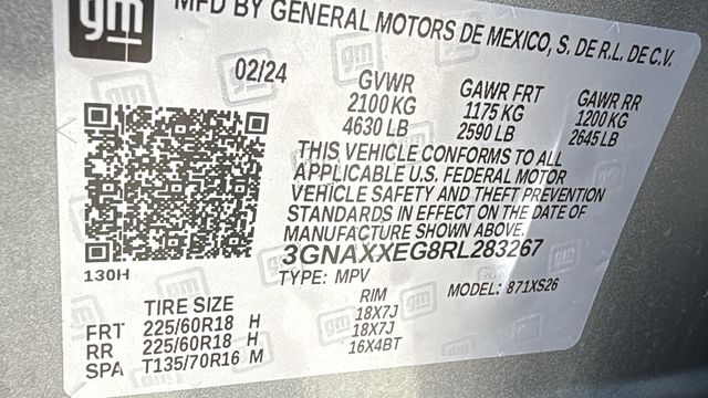 used 2024 Chevrolet Equinox car, priced at $26,999