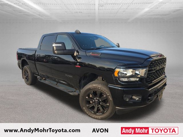 Diamond Black Crystal Pearlcoat 2024 RAM 2500 Pickup Truck Four-Wheel Drive 6-Speed Automatic