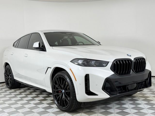 White Metallic 2026 BMW X6 SUV / Crossover All-Wheel Drive 8-Speed Automatic