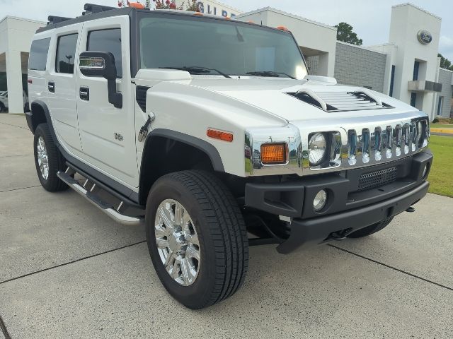 White 2004 Hummer H2 SUV / Crossover Four-Wheel Drive 4-Speed Automatic Overdrive