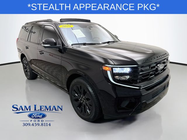 Black Metallic 2025 Ford Expedition SUV / Crossover Four-Wheel Drive Automatic