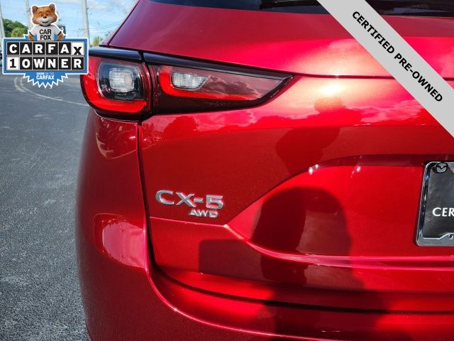 2025 Mazda CX-5 2.5 S Preferred Package Red at Stokes Mazda