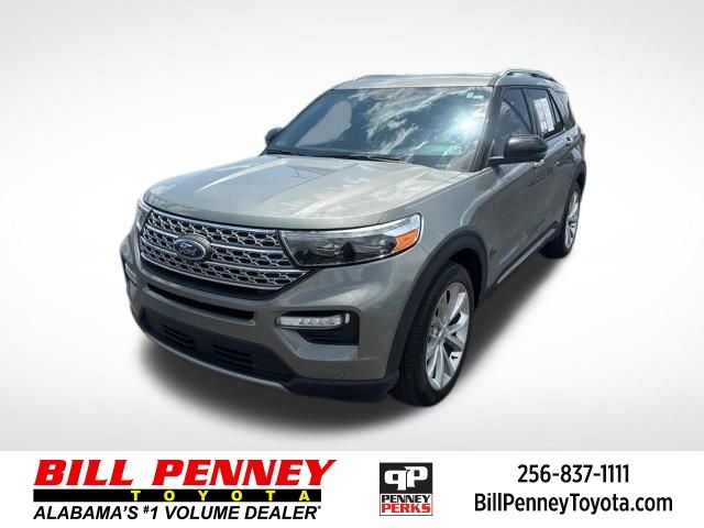 Silver Spruce Metallic 2020 Ford Explorer Hybrid Limited RWD SUV / Crossover Rear-Wheel Drive Automatic