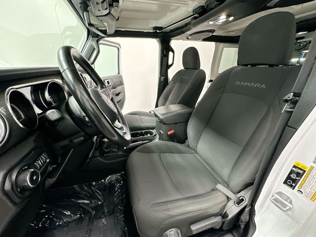 2022 Jeep Wrangler Unlimited Sahara White/off-white at Klick Lewis Buick Chevrolet