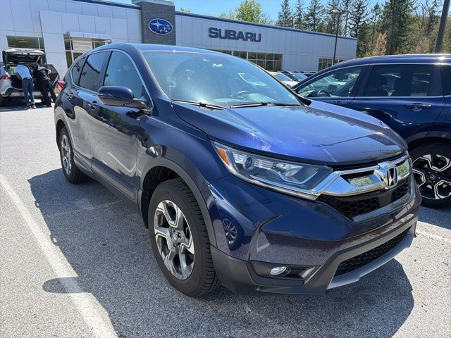 2018 Honda CR-V EX-L Blue at Bob Ruth Ford