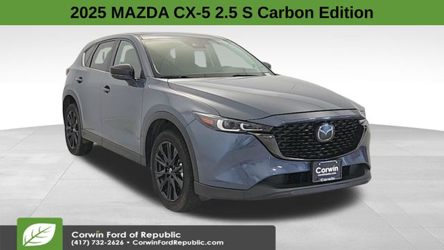 Polymetal Gray Metallic 2025 Mazda CX-5 2.5 S Carbon Edition AWD SUV / Crossover All-Wheel Drive 6-Speed Automatic