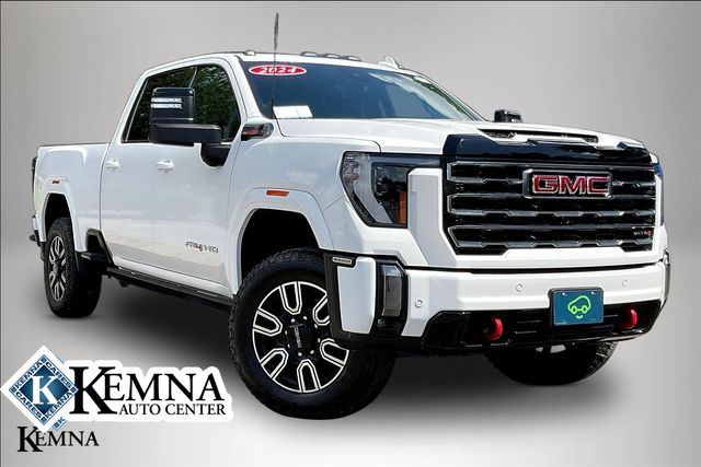 Summit White 2024 GMC Sierra 2500HD Pickup Truck Four-Wheel Drive Automatic