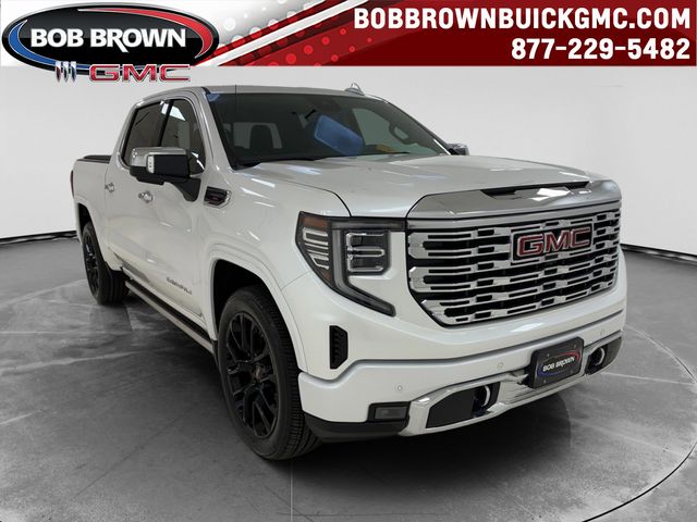 White Frost Tricoat 2025 GMC Sierra 1500 Pickup Truck Four-Wheel Drive Automatic
