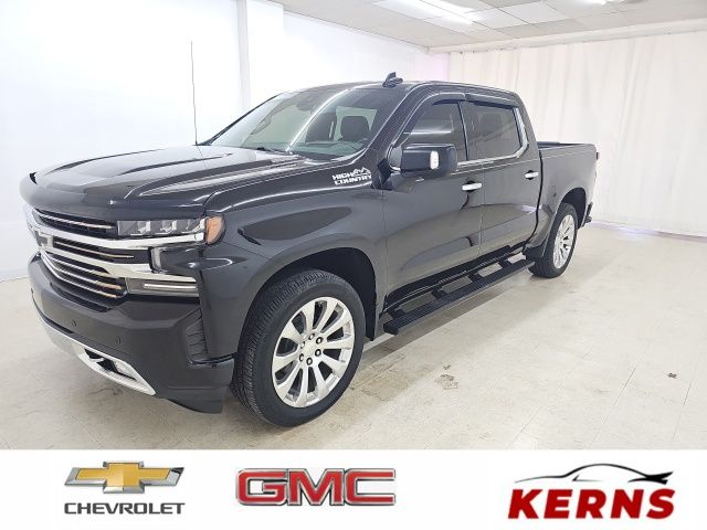 Mosaic Black Metallic 2021 Chevrolet Silverado 1500 Pickup Truck Four-Wheel Drive Automatic