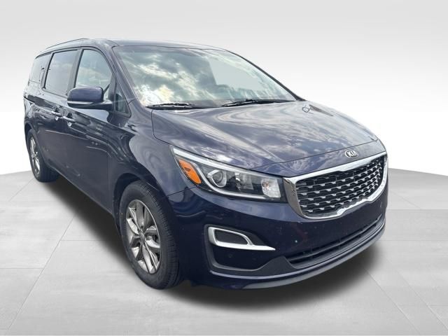 Celestial Blue 2021 Kia Sedona Minivan Front-Wheel Drive 8-Speed Automatic