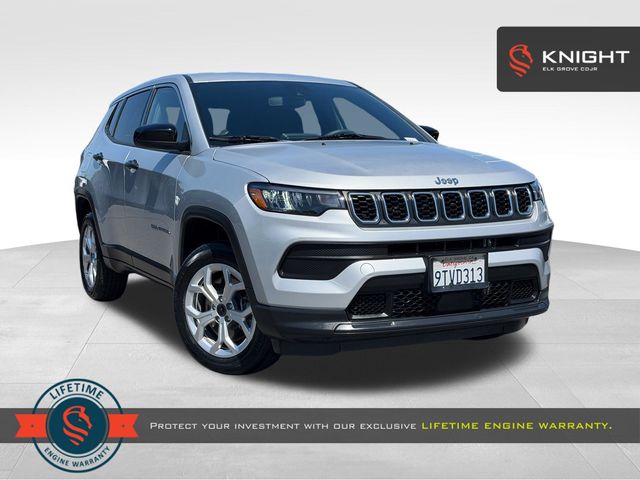 Silver Zynith Metallic Clearcoat 2025 Jeep Compass SUV / Crossover Four-Wheel Drive 8-Speed Automatic