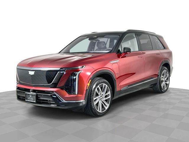 Radiant Red Tintcoat 2026 Cadillac VISTIQ Sport AWD SUV / Crossover All-Wheel Drive 1-Speed Automatic