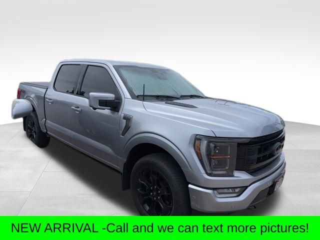 Silver Metallic 2023 Ford F-150 Platinum SuperCrew 4WD Pickup Truck Four-Wheel Drive Automatic