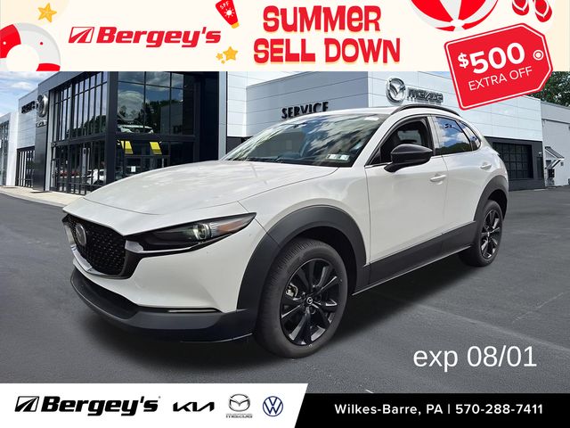 Snowflake White Pearl Mica 2025 Mazda CX-30 SUV / Crossover All-Wheel Drive 6-Speed Automatic