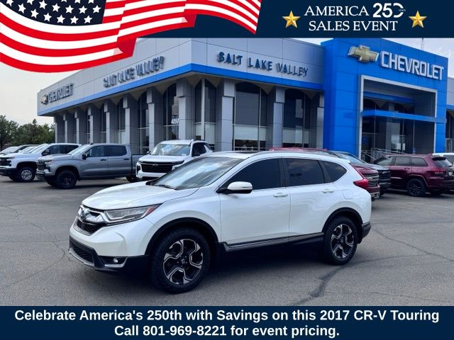 White 2017 Honda CR-V SUV / Crossover All-Wheel Drive Continuously Variable Transmission