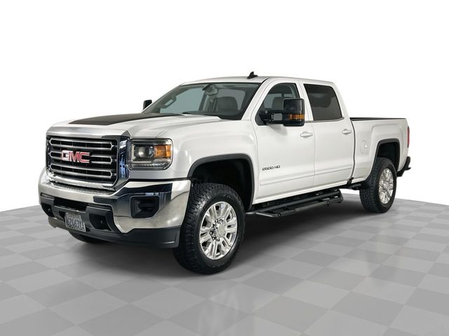 Summit White 2016 GMC Sierra 2500HD SLE Crew Cab SB Pickup Truck 4X2 6-Speed Automatic Overdrive