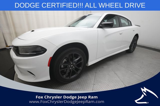 White Knuckle Clearcoat 2023 Dodge Charger Sedan All-Wheel Drive 8-Speed Automatic