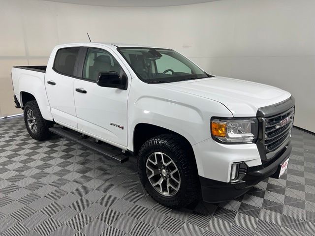 Summit White 2021 GMC Canyon Pickup Truck Four-Wheel Drive 8-Speed Automatic