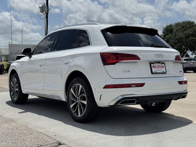2023 Audi Q5 45 S line Prestige White at Genesis of Spring