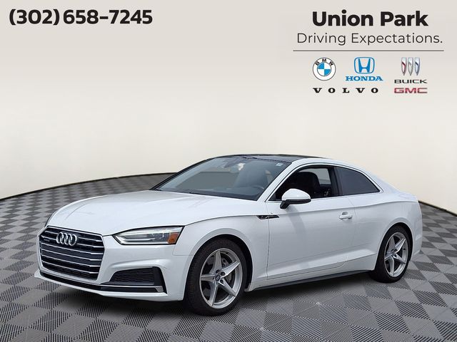 Ibis White 2018 Audi A5 Coupe All-Wheel Drive 7-Speed Automatic