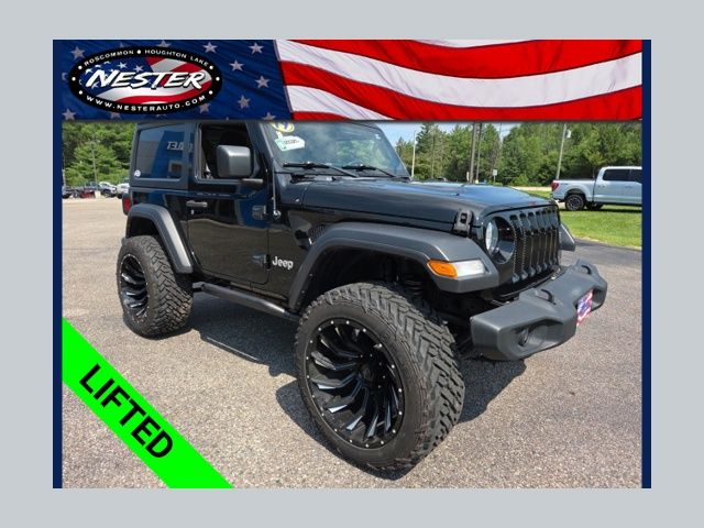 Black Clearcoat 2019 Jeep Wrangler SUV / Crossover Four-Wheel Drive 6-Speed Manual