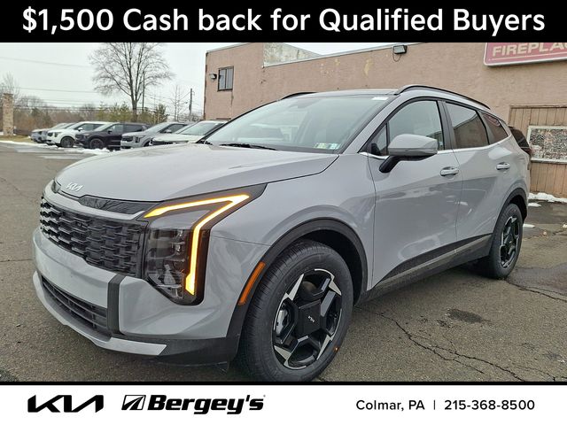 Wolf Gray 2026 Kia Sportage Hybrid SUV / Crossover All-Wheel Drive 6-Speed Automatic