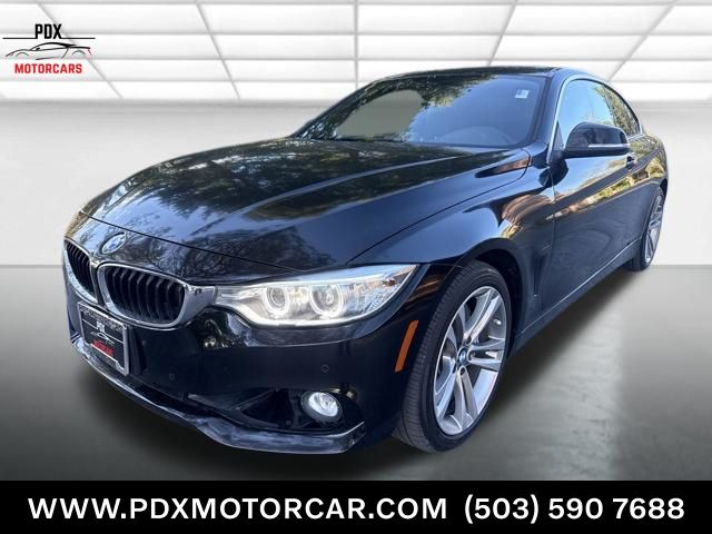 Jet Black 2016 BMW 4 Series Coupe Rear-Wheel Drive 8-Speed Automatic