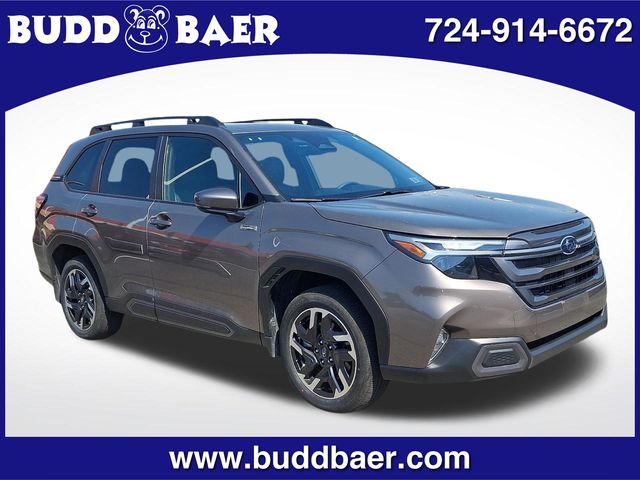 Brilliant Bronze Metallic 2025 Subaru Forester Hybrid Limited AWD SUV / Crossover All-Wheel Drive Continuously Variable Transmission