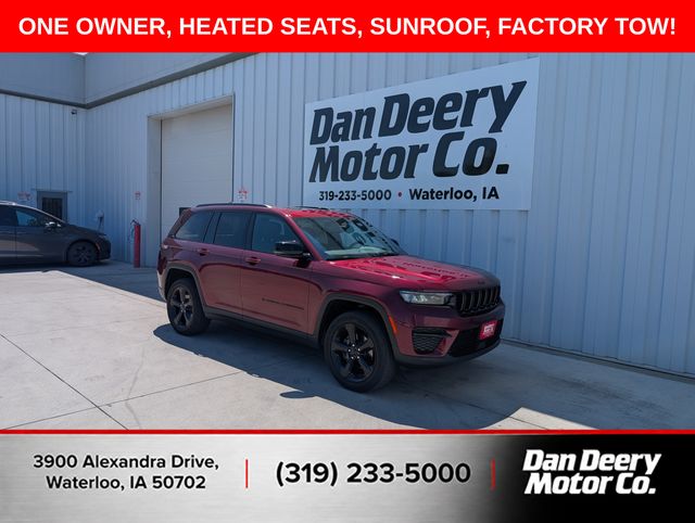 Velvet Red Pearlcoat 2024 Jeep Grand Cherokee SUV / Crossover Four-Wheel Drive 8-Speed Automatic