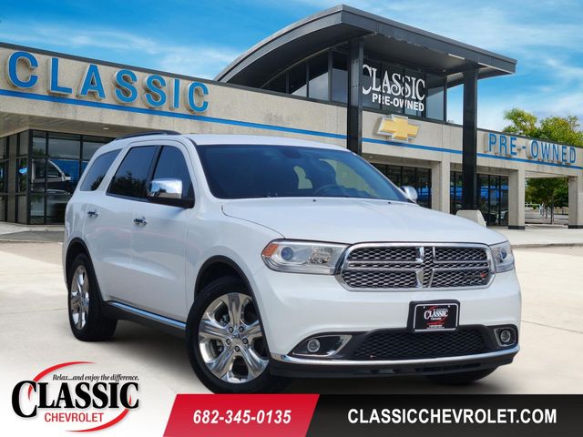 Bright White Clearcoat 2015 Dodge Durango SUV / Crossover Rear-Wheel Drive 8-Speed Automatic