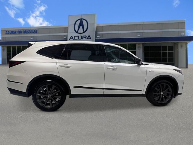 2026 Acura MDX A-Spec - Solar Silver Metallic exterior view 9