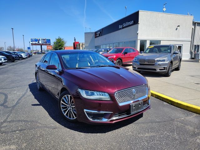 Red (Burgundy) 2017 Lincoln MKZ Premiere FWD Sedan Front-Wheel Drive 6-Speed Automatic