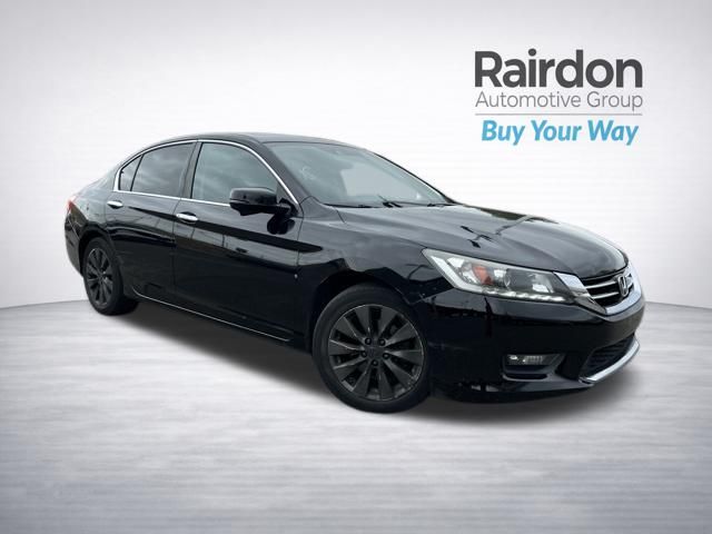 Crystal Black Pearl 2015 Honda Accord Sedan Front-Wheel Drive 6-Speed Automatic
