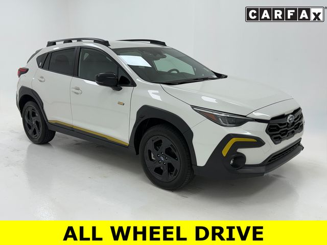 Crystal White Pearl 2025 Subaru Crosstrek Sport AWD SUV / Crossover All-Wheel Drive Continuously Variable Transmission