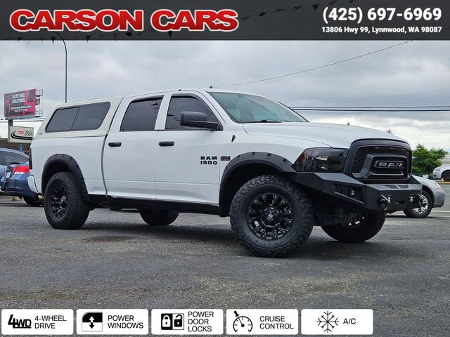 2014 White Ram 1500 for Sale In Lynnwood WA - Everett WA - Seattle WA at Carson Cars Stock 36411 VIN 1C6RR7ST3ES407567