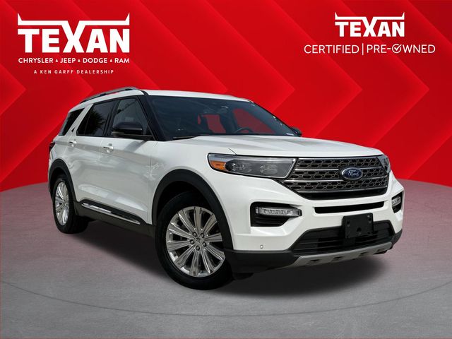 2023 Ford Explorer King Ranch White at Classic Elite Chevrolet Hwy 6