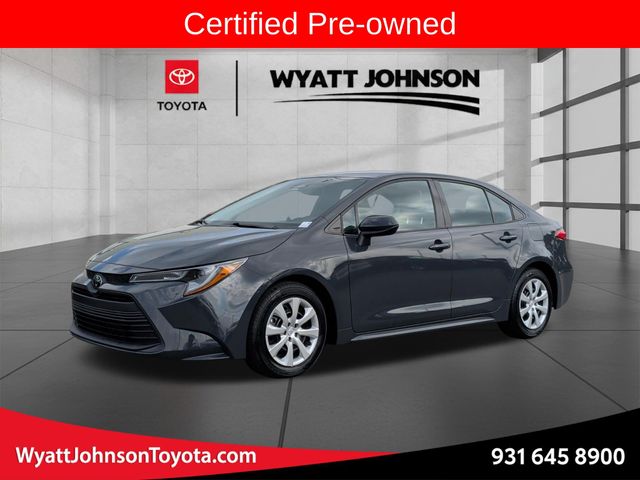 Underground 2024 Toyota Corolla Sedan Front-Wheel Drive Continuously Variable Transmission