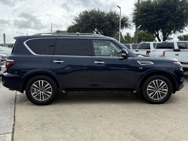 2022 Nissan Armada SL Blue at Bravo Nissan