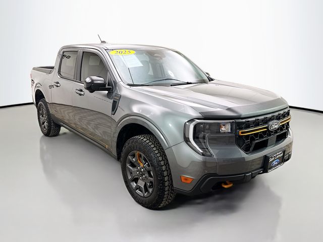 Gray Metallic 2025 Ford Maverick Tremor SuperCrew AWD Pickup Truck All-Wheel Drive 8-Speed Automatic