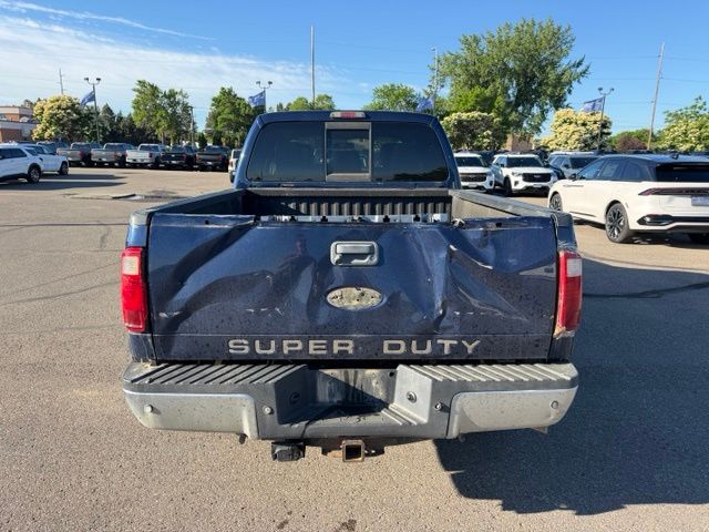 2011 Dark Blue Pearl Metallic Ford Super Duty F-350 SRW Lariat 4X4 Truck