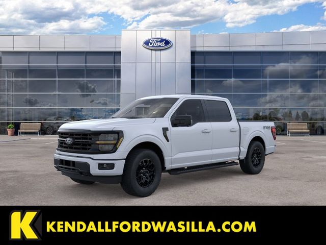 White Metallic 2025 Ford F-150 Pickup Truck Four-Wheel Drive Automatic