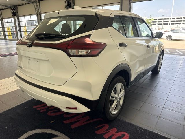 2024 Nissan Kicks S White at South Houston Nissan